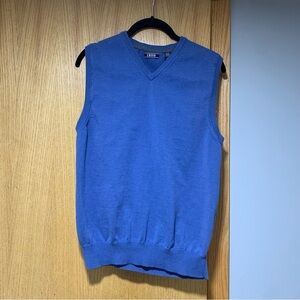 IZOD Blue Sweater Vest - Size Small